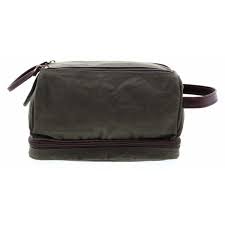 Lincoln Luxe Moss Toiletry Bag