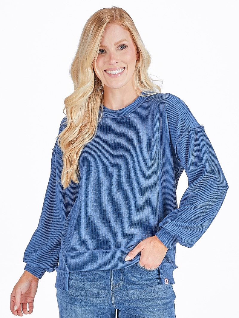 Simply Southern High Low Knit Top