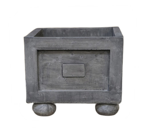 ASC Topiary 15" Square Planter W/Feet