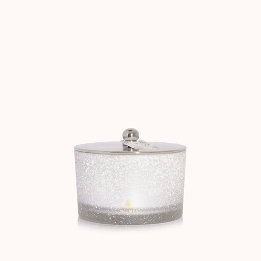 Thymes Frasier Fir 3Wick Candle Flocked