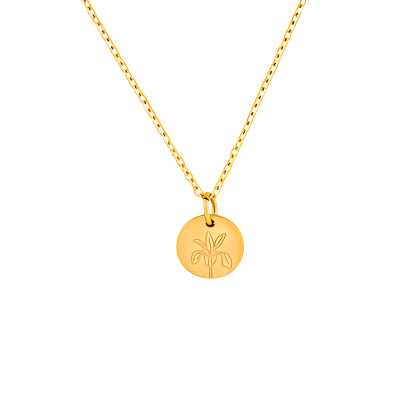 Gratinsta Birthflower Necklace