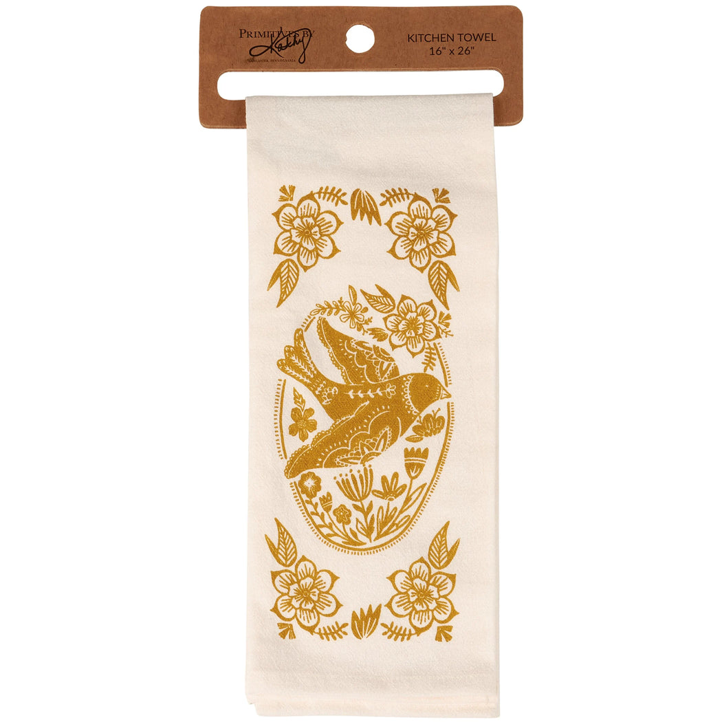 PBK Peace Dove Kitchen Towel