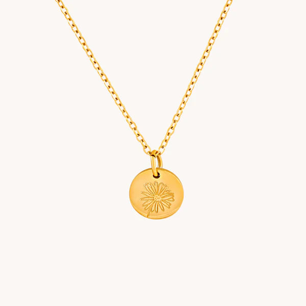 Gratinsta Birthflower Necklace