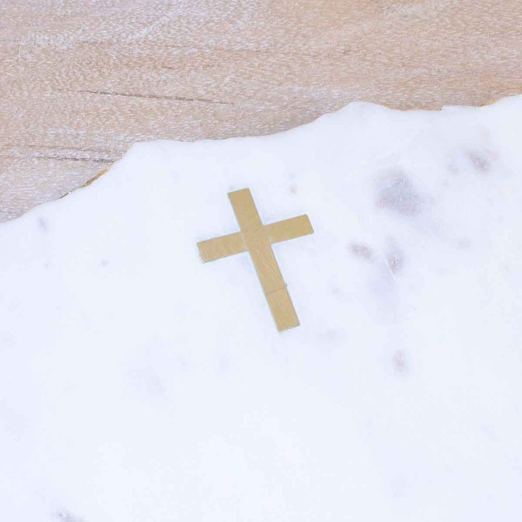 Cross Marble Serving Board