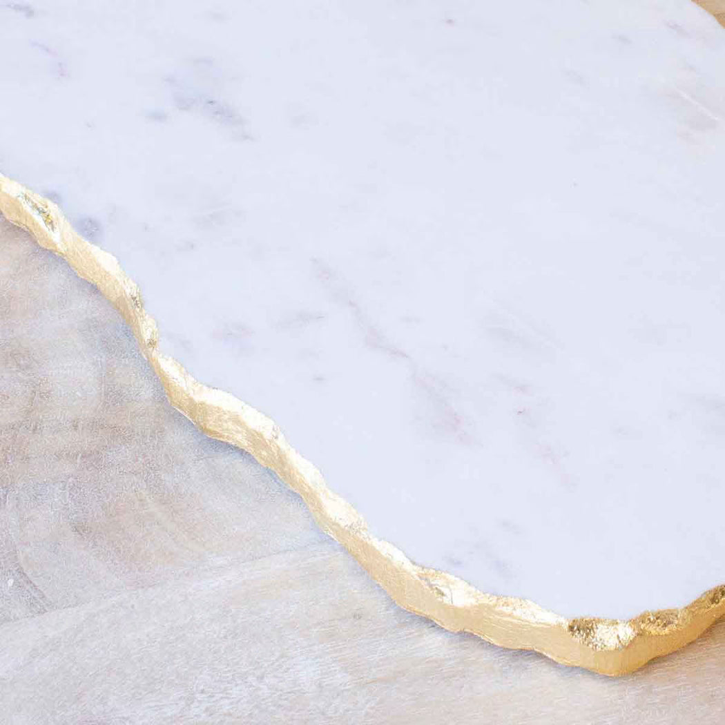 Cross Marble Serving Board