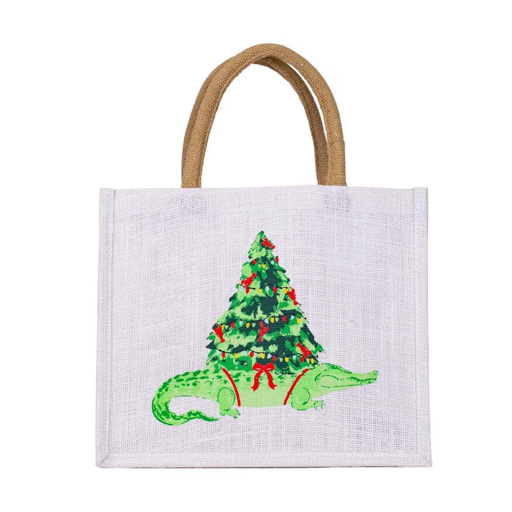 Gator Tree Gift Tote