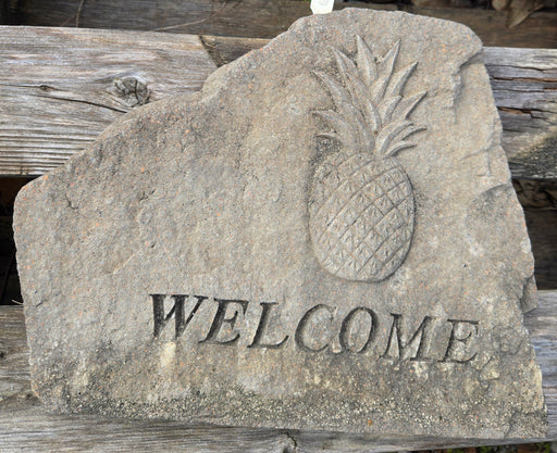 Pineapple Welcome Stone