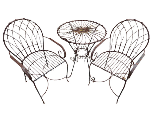 Garden Iron Table And Chair Set