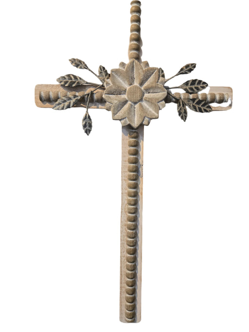 Ganz Wall Cross With Flower Assorted