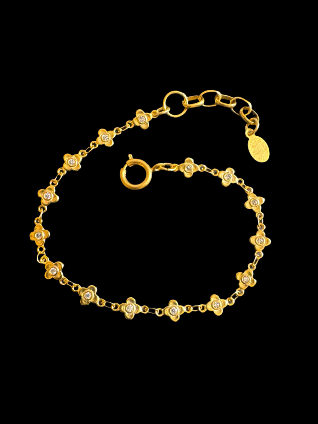 Catherine Popesco Flower Chain Bracelet