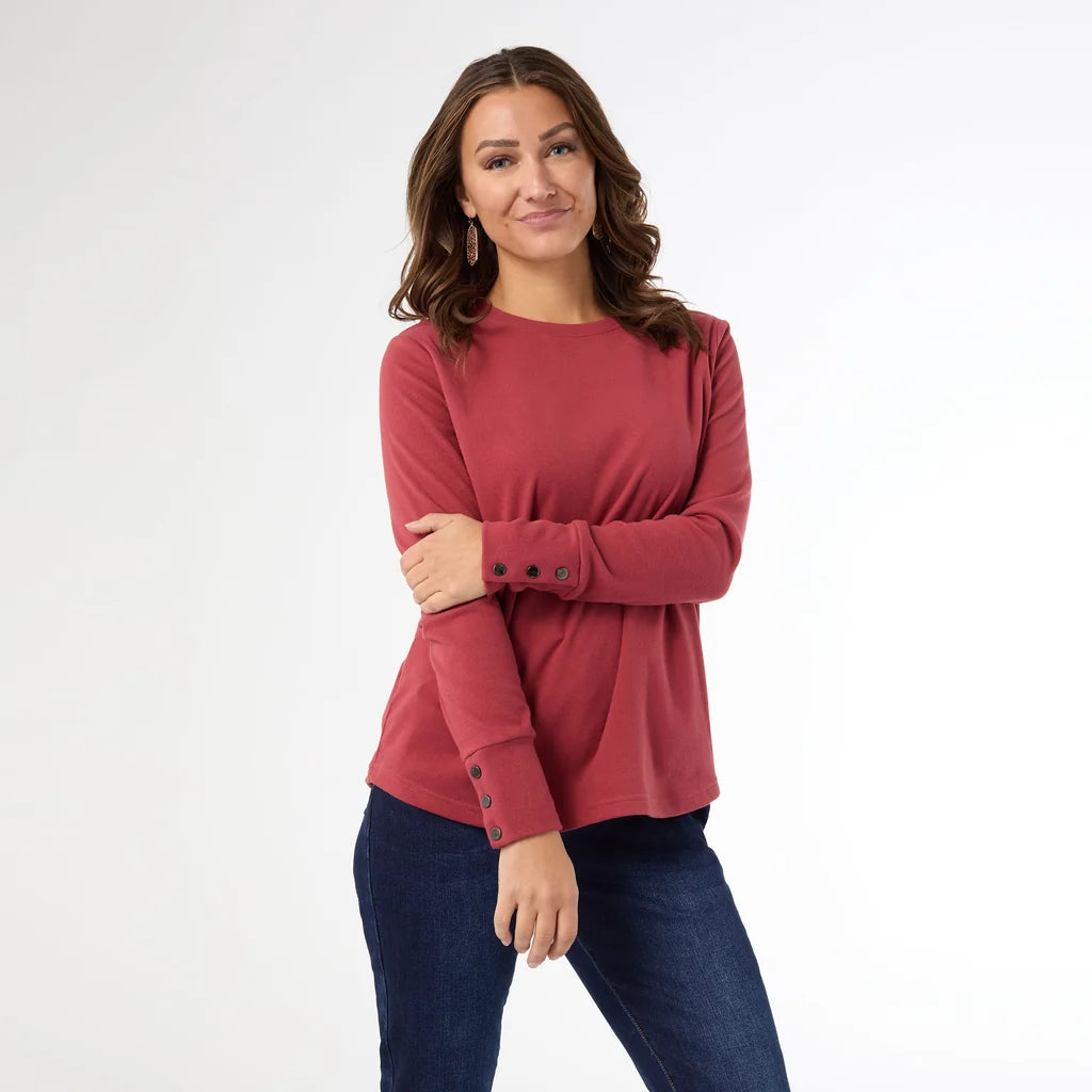 CC Alexis Super Soft Top W/Snap Cuff