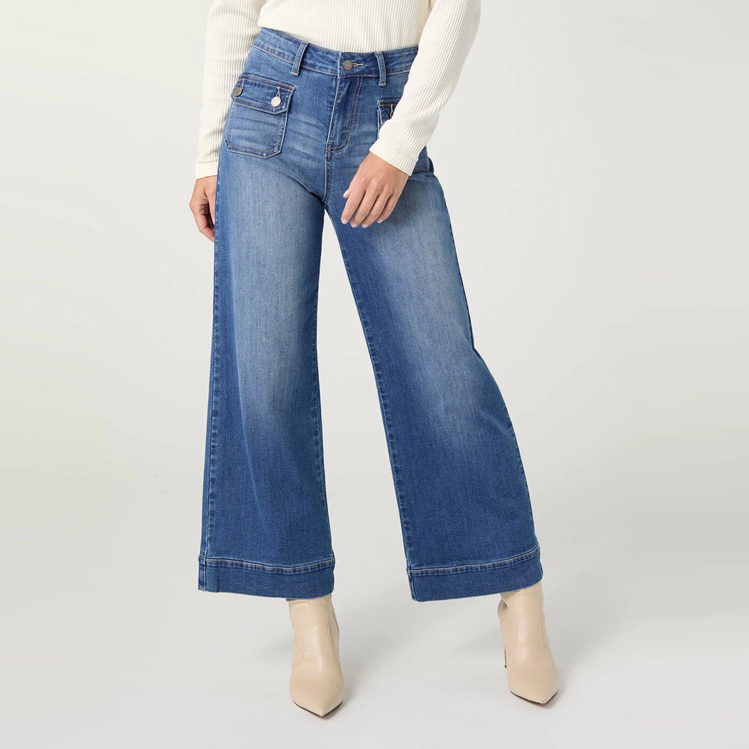 CC Bambu Soft Wide Ankle With Patch Pockets