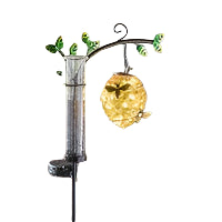 Beehive Solar Rain Gauge