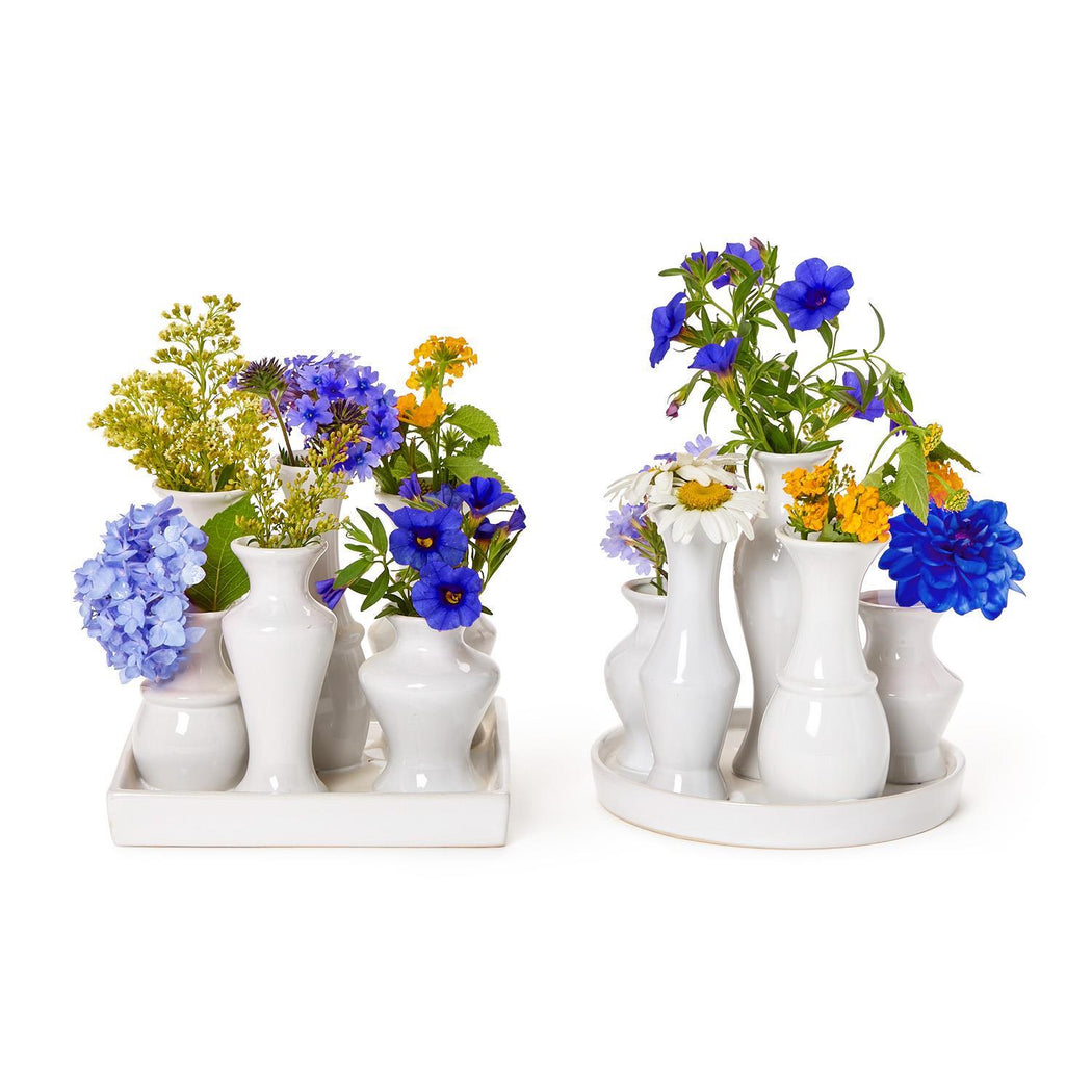 Vase 6 Section Assorted