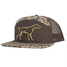 Fieldstone Backwoods Camo  7 Panel Grey Hat