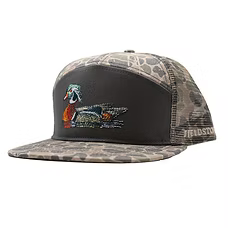 Fieldstone Backwoods 7 Panel Camo Wood Duck Hat