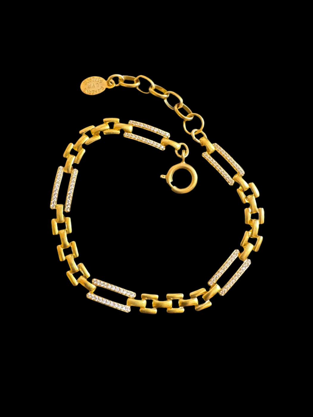 Chain Bracelet With Stones