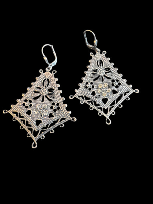 Catherine Popesco Lrg Fan Earrings