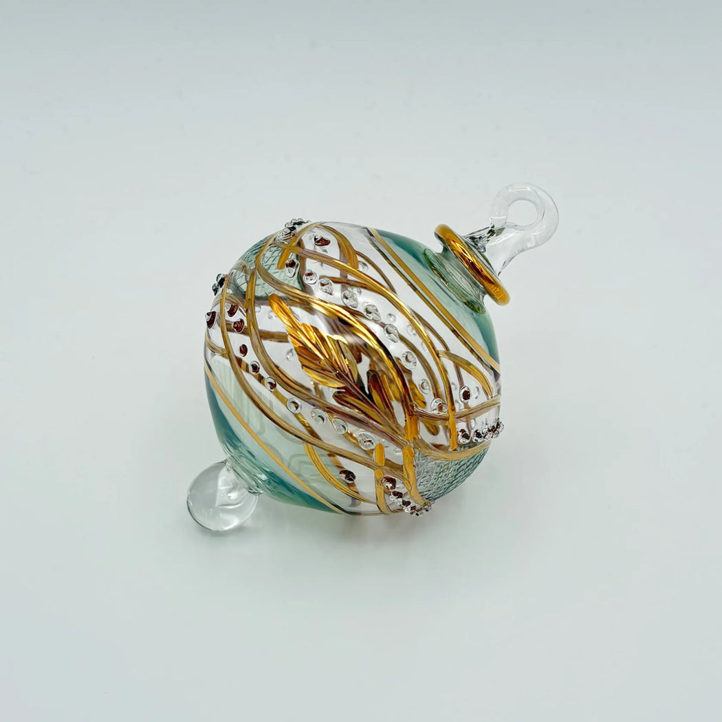 Hand Blown Glass Garland Ornament