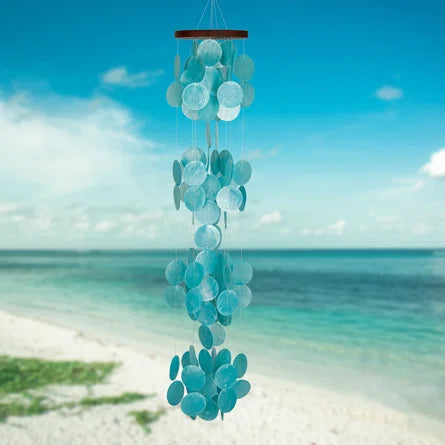 Woodstock Capiz Waterfall Wind Chimes