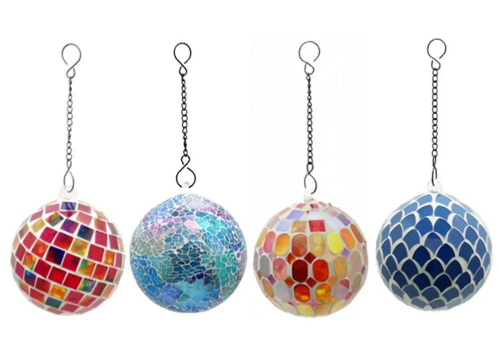 Glass Mosaic Hanging Balls - VCS
