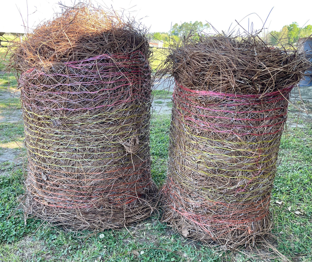 Pine Straw Round Bales