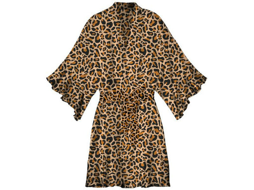 Jane Marie Cat's Meow Silky Satin Robe