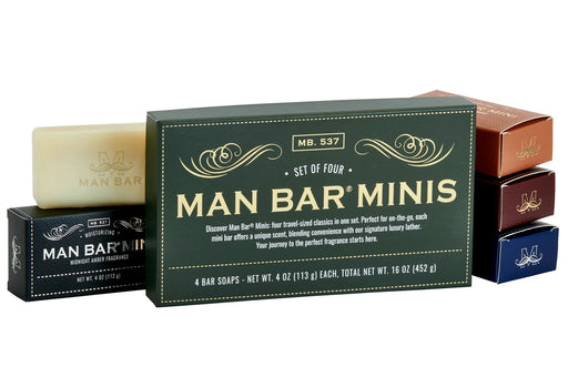 Man Bar Minis Set Of Four