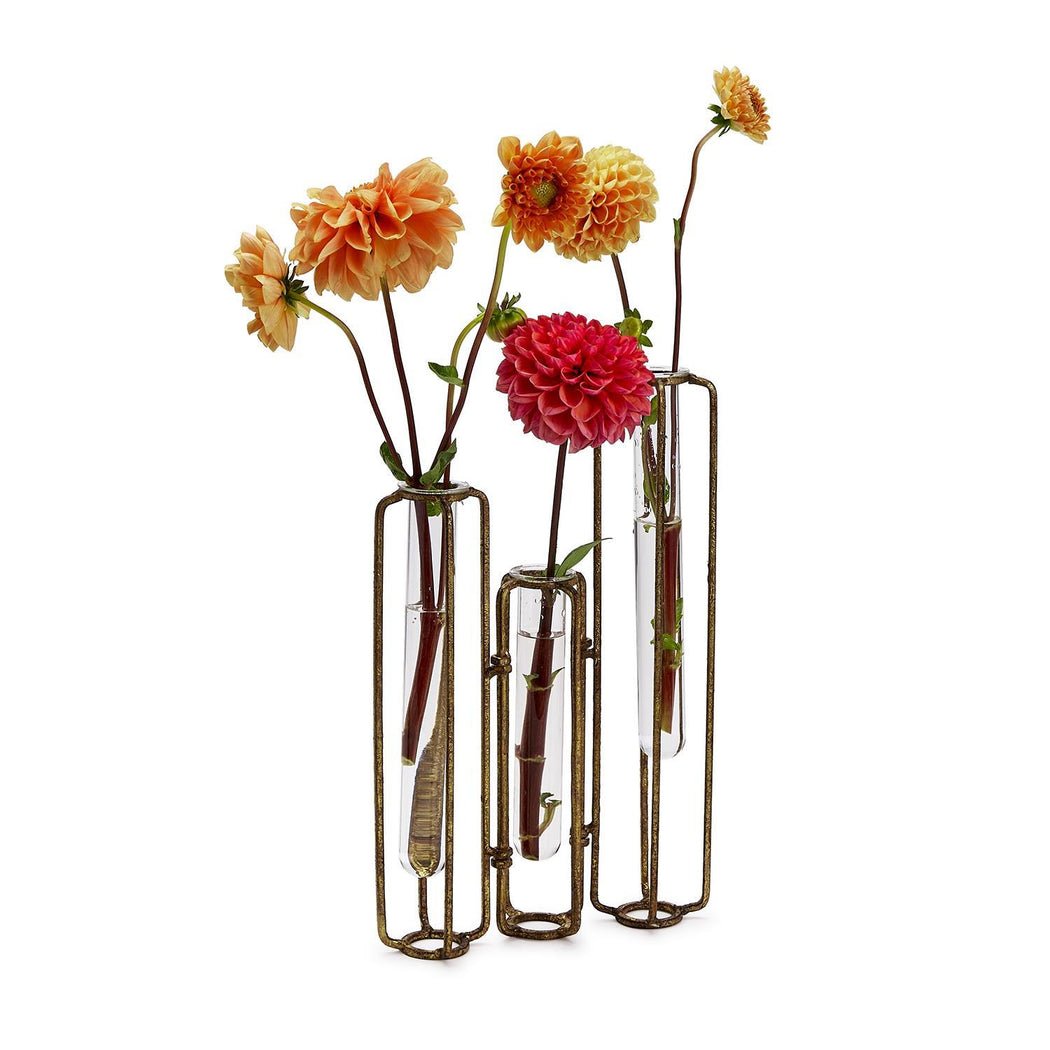 Lavoisier Set Of 3 Flower Vases