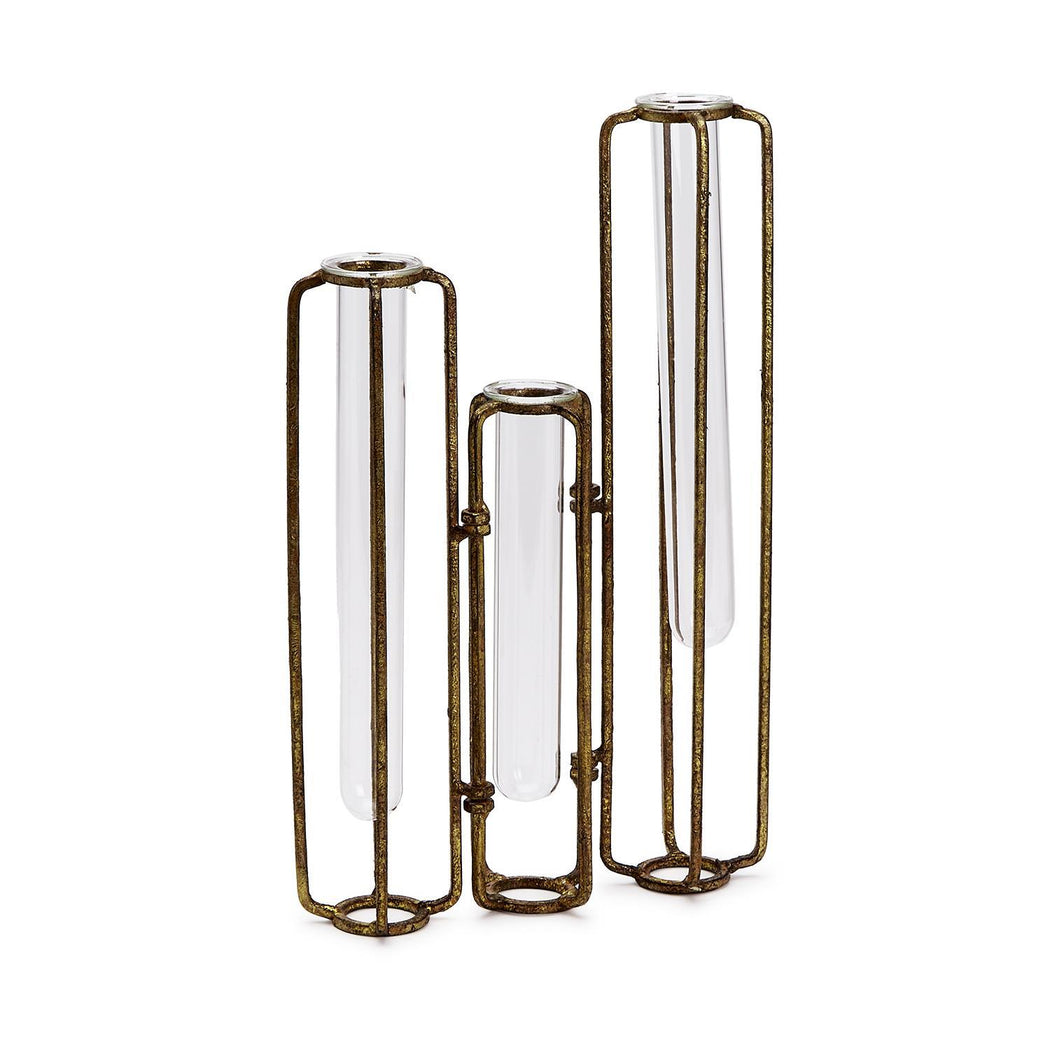 Lavoisier Set Of 3 Flower Vases