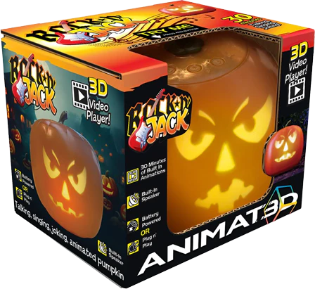 Rock N Jack Animated Pumpkin