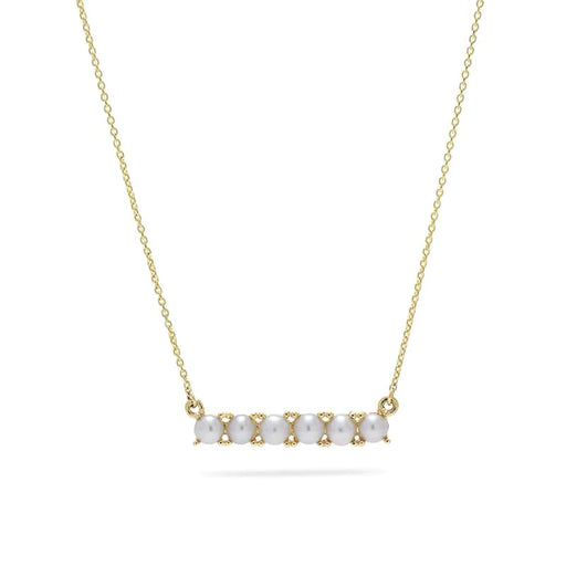 AA Pearl Bar Necklace