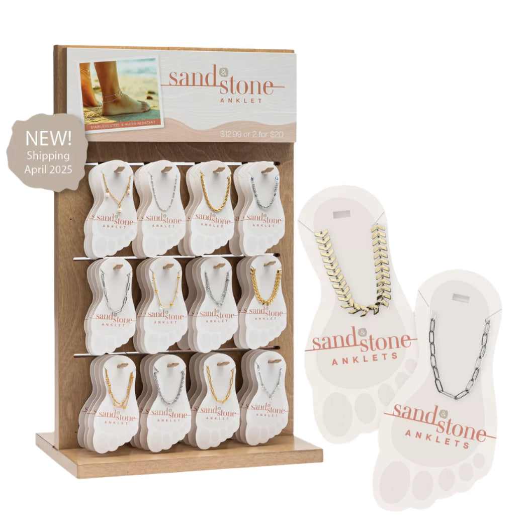 Sand & Stone Anklets