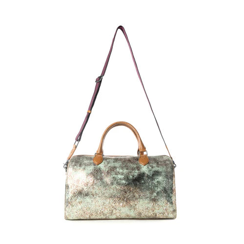 Ranger's Echo Snake Print Leather Duffle