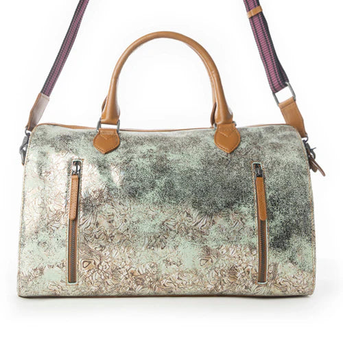 Ranger's Echo Snake Print Leather Duffle