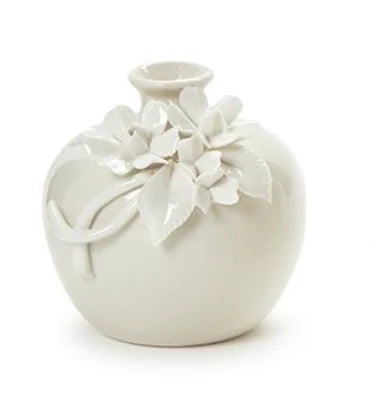 Mini Vases With Sculpted Flowers