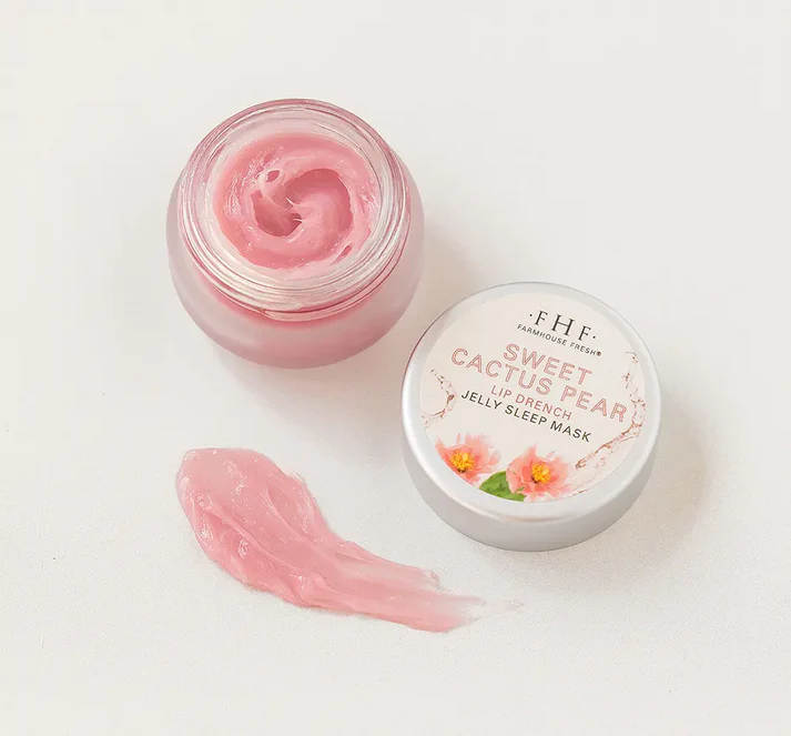 FHF Sweet Cactus Pear Lip Drench Jelly Sleep Mask