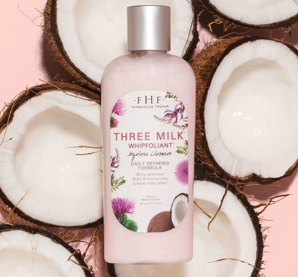 FHF Three  Milk Whipfoliant Ageless Cleanser