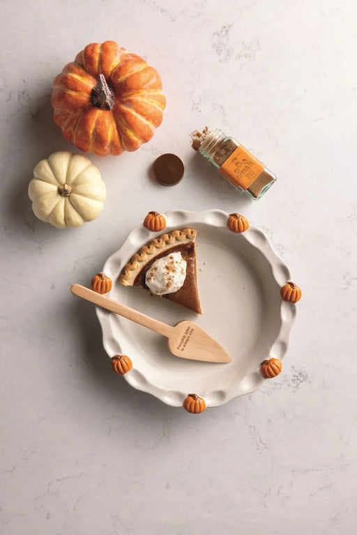 Mudpie Gourmet Pumpkin Pie Plate & Server
