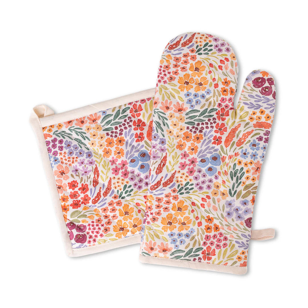 EB Oven Mitt + Pot Holder Set