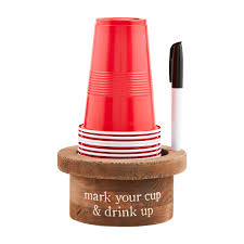Mudpie Disposable Cup & Marker Set