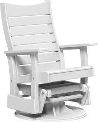 LuxCraft 2' Contour Swivel Glider
