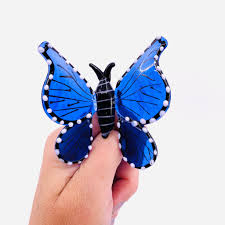Luke Adams Glass Tabletop Butterfly