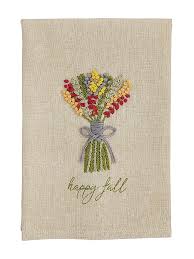 Mudpie French Knot Towel