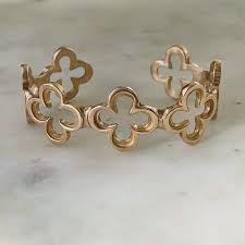 Mimosa Quatrefoil Cuff