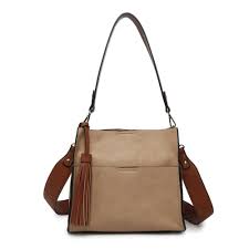 JC Judith Whipstitch Shoulder Bag