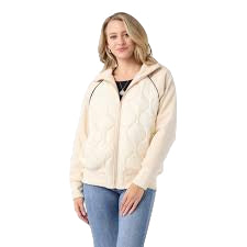 CC Lily Quilted Jacket With Hood