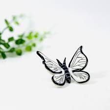 Luke Adams Glass Tabletop Butterfly