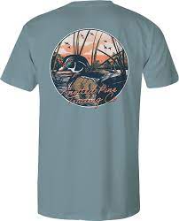 Knotted Pine Wood Duck Tee