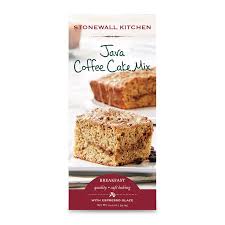 Stonewall Java Coffee Cake Mix With Espresso Glaze